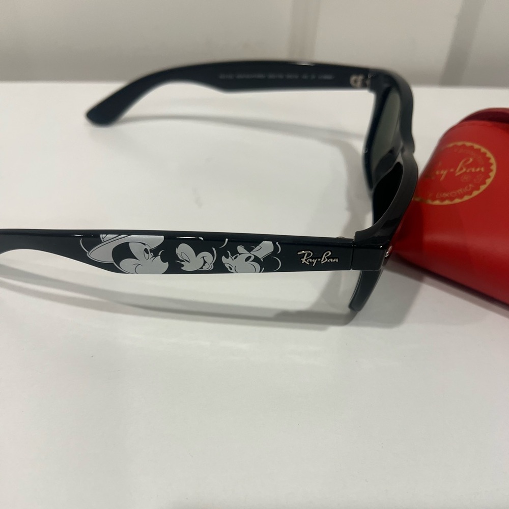 Ray-ban Disney Limited Edition Justin Sunglasses, Black w/ Green Polarized  Lens